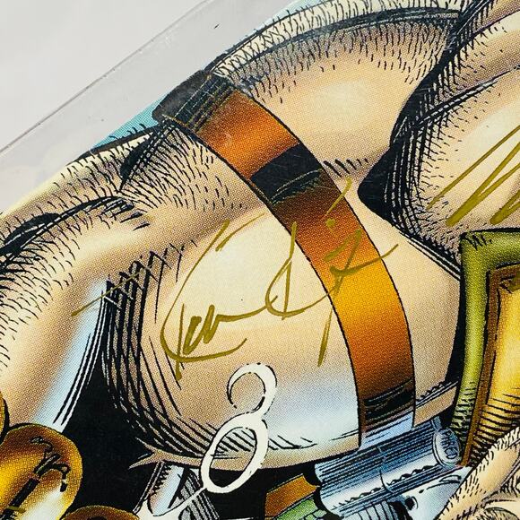 SIGNED Bloodstrike #3 (1993) Image Comics Rob Liefeld Dan Fraga Eric Stephenson - Picture 6 of 11